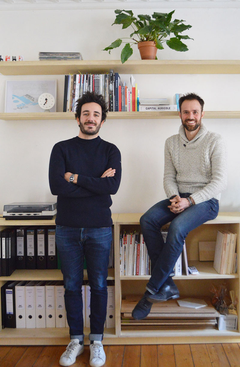 Arnaud Backer et Gilles Meyer, fondateurs de MAYKER Architectes